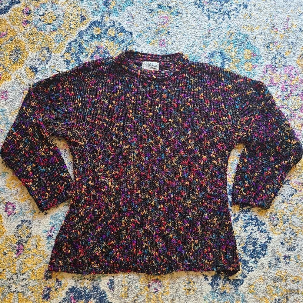 Reference Point Rainbow Sweater - image 1